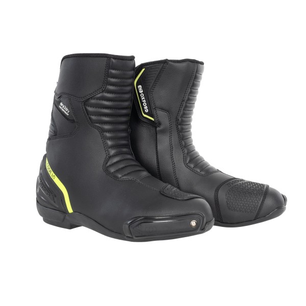 Oxford Oxford Code 1.0 Mid D2D MS Boot Blk/Flo Ylw